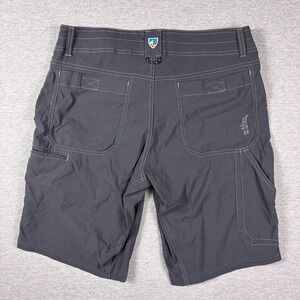 Kuhl Renegade Shorts Mens 32 Gray Cargo Hiking Outdoor Utility